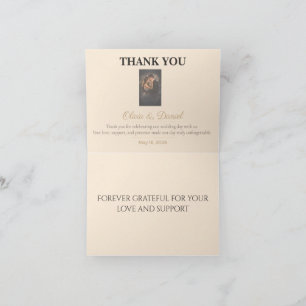 Wedding Thank You Cards Elegant Gratitude Notes