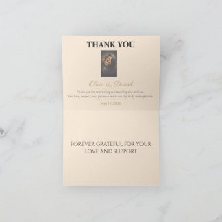 Wedding Thank You Cards | Elegant Gratitude Notes
