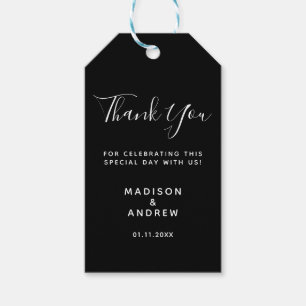 Wedding Thank You Gift Tags