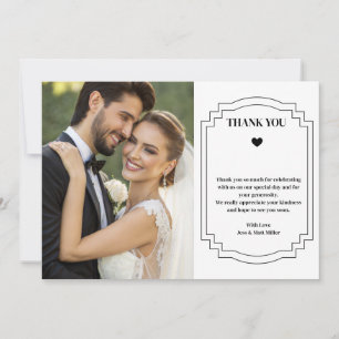 Wedding Thank You Note Card