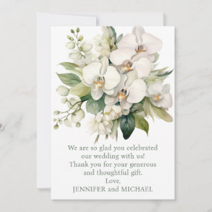 Wedding Thank You Note Card