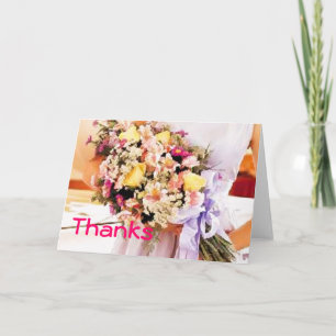 Wedding Thank You Note Card