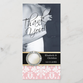 Wedding Thank You Photo Card