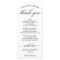Wedding Thank You Place Card - Classic Script