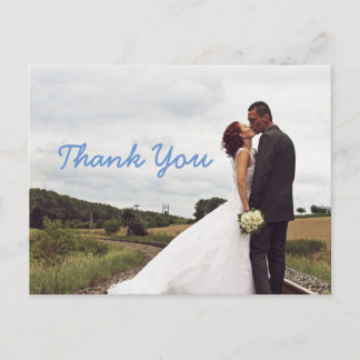 Wedding Thank You Postcard
