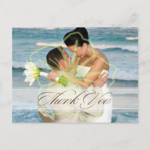 Wedding Thank you postcards insert your photos
