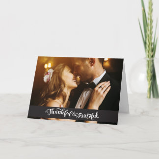 Wedding Thank you Postcards Note Cards Photocard