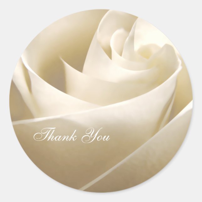Wedding Thank You Stickers (Front)