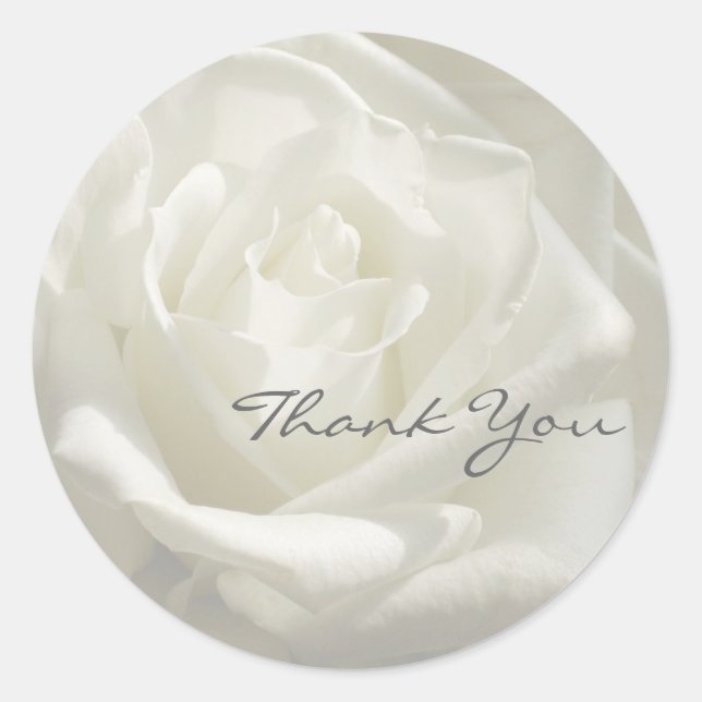 Wedding Thank You Stickers (Front)
