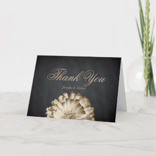 Wedding Thank You Sunflower Card