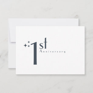 Wedding Time Capsule Anniversary Card/ Envelopes Save The Date