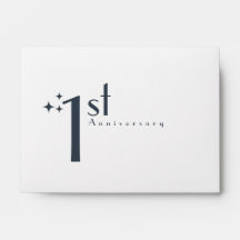 Wedding Time Capsule Blue Envelopes