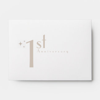 Wedding Time Capsule Custom Anniversary Envelopes