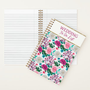 Wedding To Do List Planner Notebook
