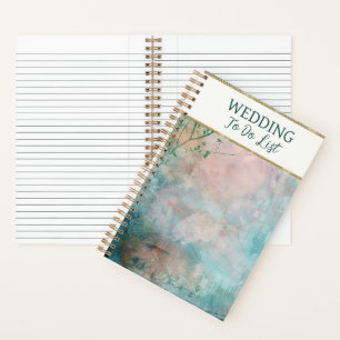 Wedding To Do List Planner Notebook