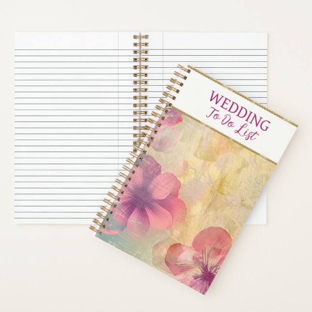 Wedding To Do List Planner Notebook (Inside)