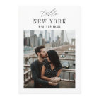 Wedding Travel Destination Photo & Name Table Numb