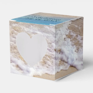 Wedding Tropical Ocean Beach Favour Box