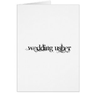 Wedding Usher