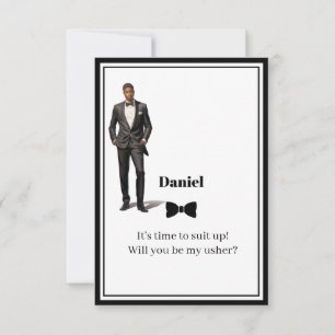 Wedding Usher Invitation