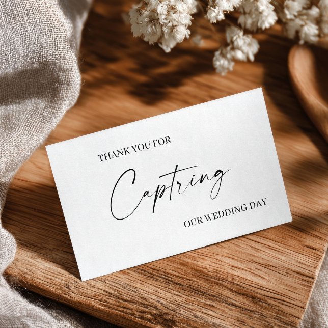 Wedding Vendor Thank You Card (Creator Uploaded)