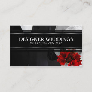 Wedding Vendor Wedding Industry Supplies Business Card