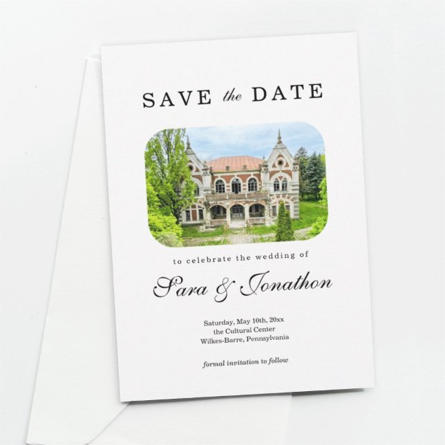 Wedding Venue Save the Date Card (Creator Uploaded)