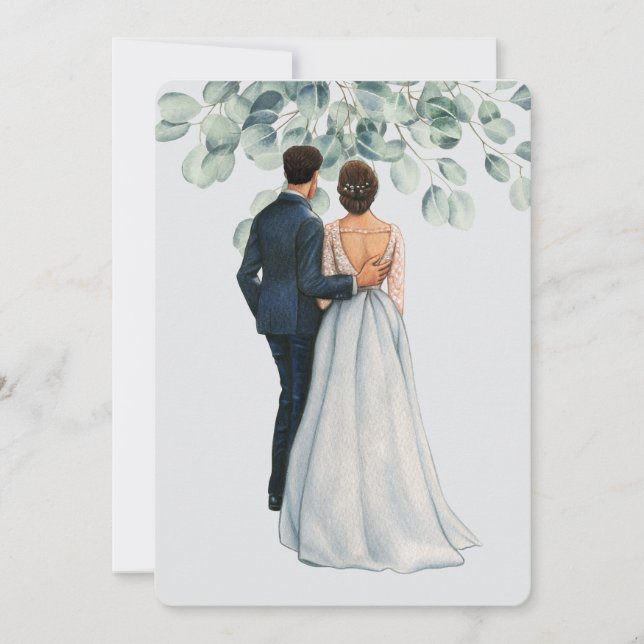 Wedding vibes invitation (Front)