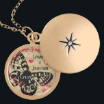 Wedding Vintage Butterfly Anniversary Necklace<br><div class="desc">Keepsake Necklaces Choose either Silver Plated Gold Finish or Sterling Silver Unique Personalised Custom !st Christmas Gift Wedding Keepsake Wedding Party Necklaces - to change background colour - click customise - click edit - choose last tool in drop down menu and choose from one of the colours shown or enter...</div>