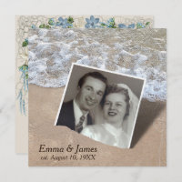 Wedding Vow Renewal Beach Snapshot