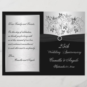 Wedding Vow Renewal Program - EMAIL for help