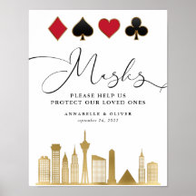 Wedding Wear A Mask Las Vegas Destination