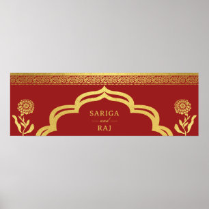 Wedding Web Site Banner Digital File Download Poster