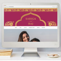 Wedding Web Site Banner Digital File Download