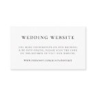 Wedding Website | Elegant Chic RSVP QR Code