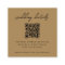 Wedding Website Enclosure Card | Gold QR Code RSVP