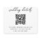 Wedding Website Enclosure Card | QR Online RSVP