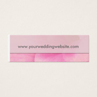 Wedding website gift tag cards