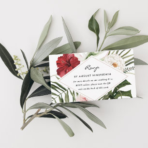 Wedding Website   QR Code Scan  Enclosure Card