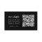 Wedding Website | RSVP QR Code Modern Black