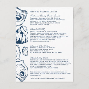 Wedding Weekend Details for CD Option 2.0 FINAL Invitation