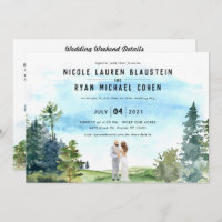 Wedding Weekend Itinerary & Invitation