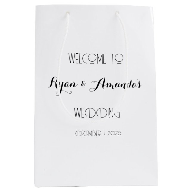 WEDDING WELCOME BAG (Front)