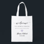 Wedding Welcome Bag for Hotel Guest, Lavender<br><div class="desc">Fill these fun reusable bags with your favourite treats to help make your guests' stay more enjoyable.</div>