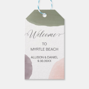 Wedding Welcome Bag Hotel Guest Gift Tags