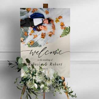 Wedding Welcome Poster