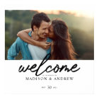 Wedding Welcome Sign