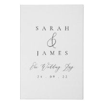 Wedding Welcome Sign