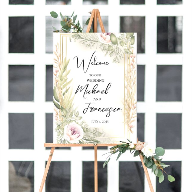 Wedding welcome sign (Creator Uploaded)