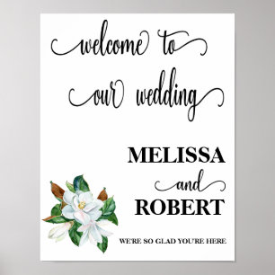 Wedding Welcome Sign